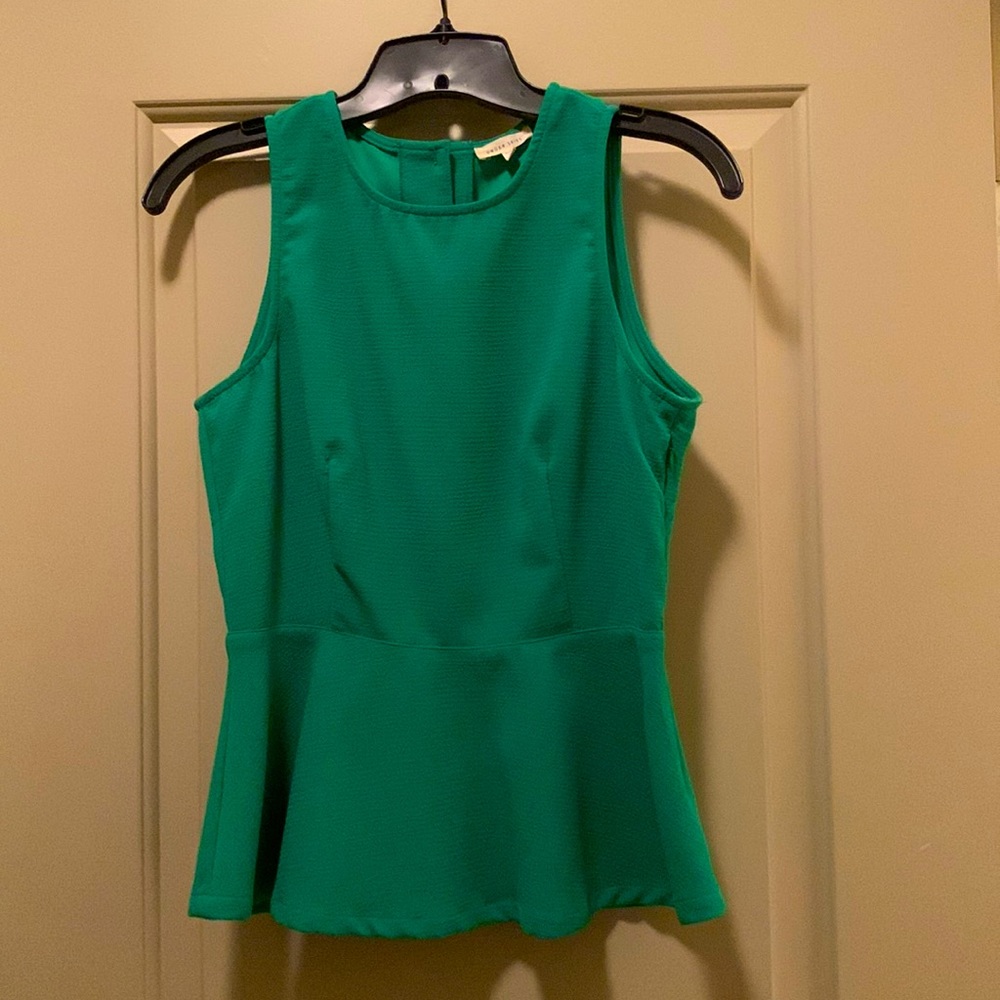 Fit and Flare Peplum Top